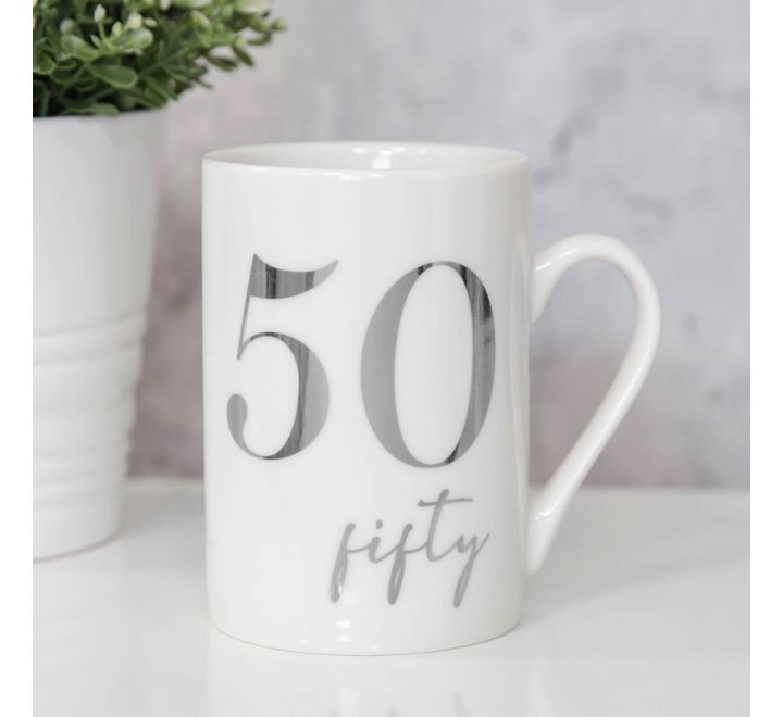 50th birthday mug