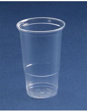 PLASTIC PINT GLASSES