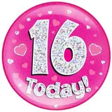 16TH PINK BADGE JUMBO