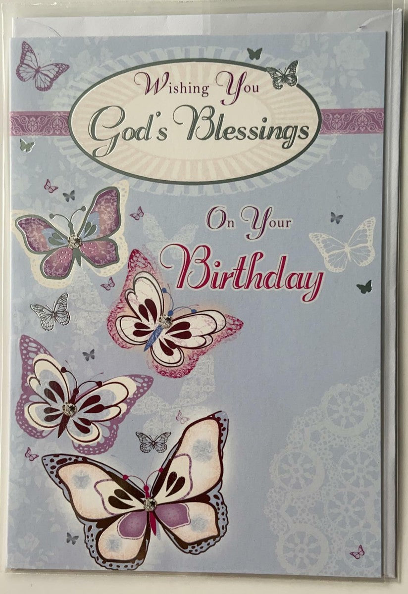 wishing you gods blessing on your birthday