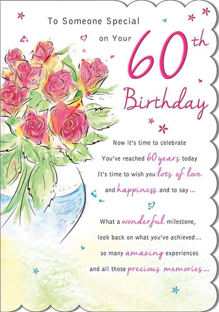 to someone special on your 60th birthday