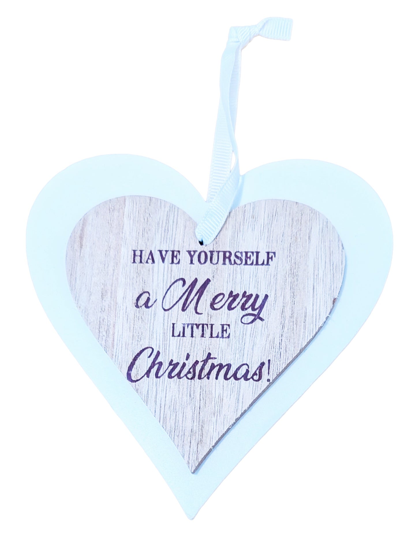 Christmas Heart Plaque