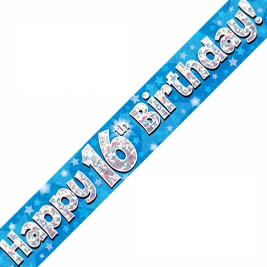 Age 16 Birthday Banner