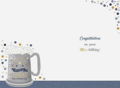 Age 90 - Birthday Card