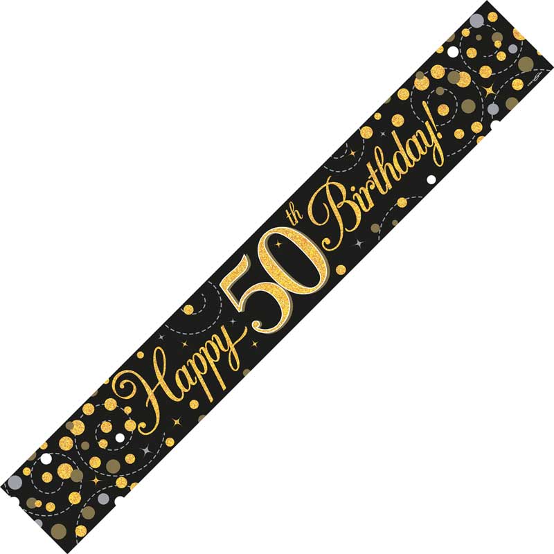 Age 50 Birthday Banner