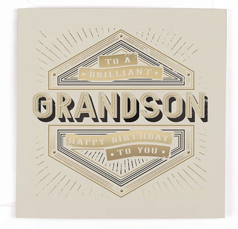 Grandson - Birthday Card