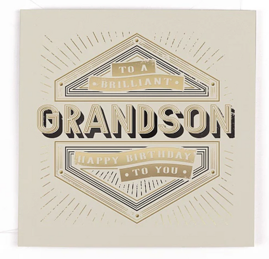 Grandson - Birthday Card
