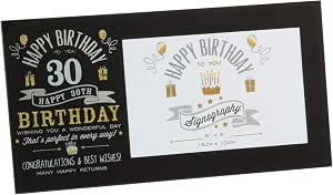 HAPPY 30TH PHOTO FRAME