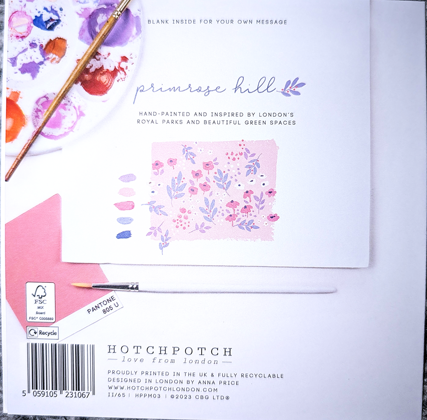 Birthday Card - Happy Birthday Balloons - HPPM03