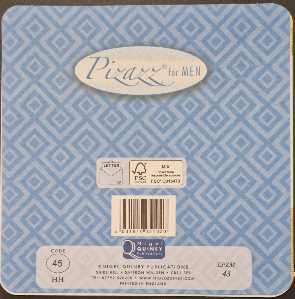 Birthday Card - Male Suitable - Blank