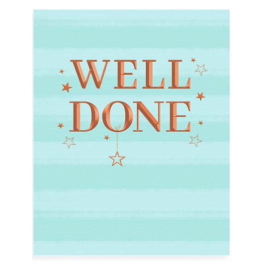 Well Done Card