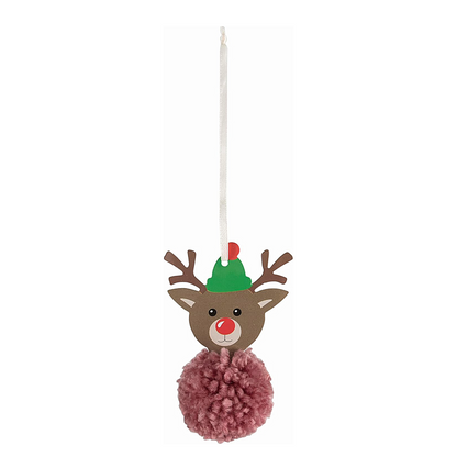 Christmas Pom Pom Kit - Reindeer