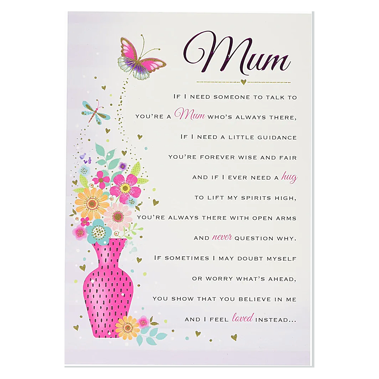 Mum - Birthday Card