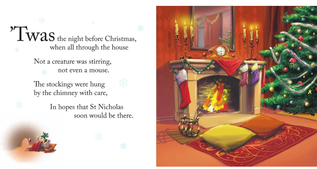 The Night Before Christmas - Paperback Book