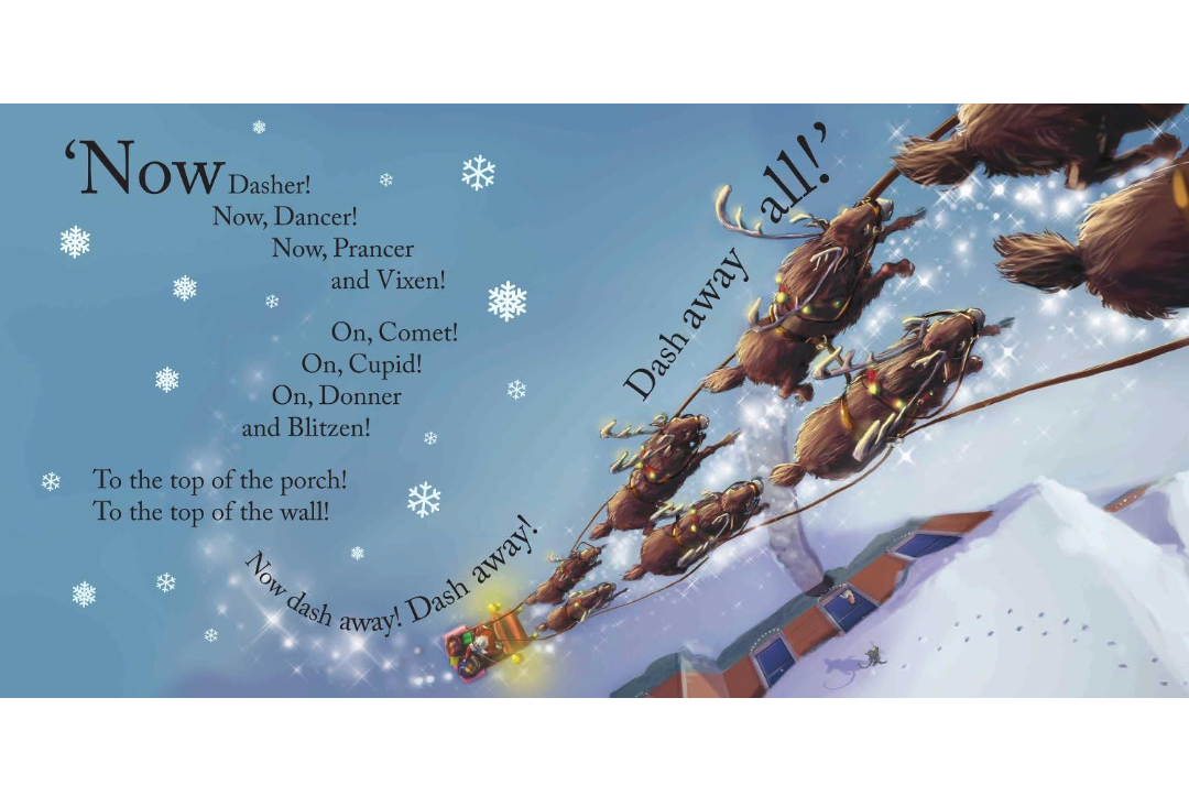 The Night Before Christmas - Paperback Book