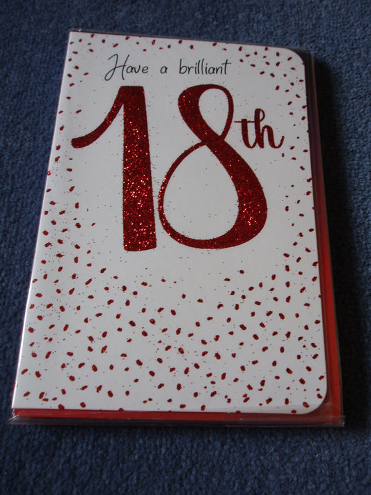 age 18 male red glitter