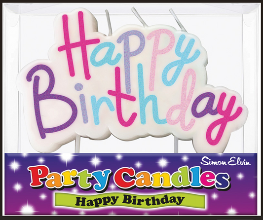 Cake Candle - Happy Birthday