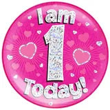 1ST PINK BADGE JUMBO