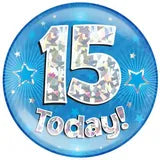 AGE 15 BOY BADGE JUMBO